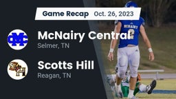 Recap: McNairy Central  vs. Scotts Hill  2023