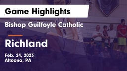 Bishop Guilfoyle Catholic  vs Richland  Game Highlights - Feb. 24, 2023