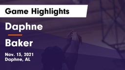 Daphne  vs Baker  Game Highlights - Nov. 13, 2021