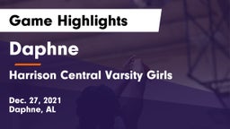 Daphne  vs Harrison Central  Varsity Girls Game Highlights - Dec. 27, 2021