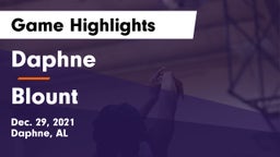 Daphne  vs Blount  Game Highlights - Dec. 29, 2021