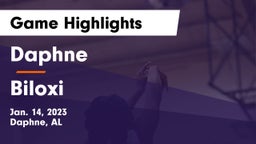 Daphne  vs Biloxi  Game Highlights - Jan. 14, 2023
