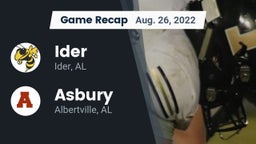 Recap: Ider  vs. Asbury  2022