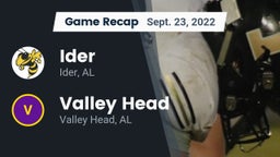 Recap: Ider  vs. Valley Head  2022