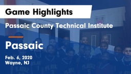 Passaic County Technical Institute vs Passaic  Game Highlights - Feb. 6, 2020