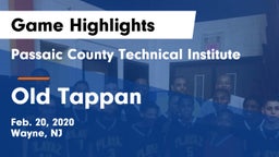 Passaic County Technical Institute vs Old Tappan Game Highlights - Feb. 20, 2020