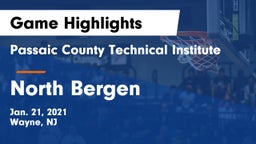Passaic County Technical Institute vs North Bergen Game Highlights - Jan. 21, 2021