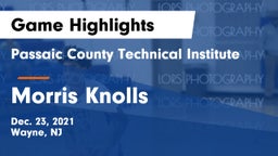Passaic County Technical Institute vs Morris Knolls  Game Highlights - Dec. 23, 2021