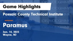Passaic County Technical Institute vs Paramus  Game Highlights - Jan. 14, 2023