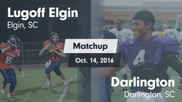Matchup: Lugoff Elgin High vs. Darlington  2016