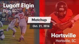 Matchup: Lugoff Elgin High vs. Hartsville  2016