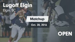 Matchup: Lugoff Elgin High vs. OPEN 2016