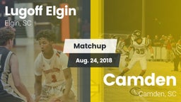 Matchup: Lugoff Elgin High vs. Camden  2018