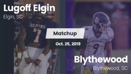Matchup: Lugoff Elgin High vs. Blythewood  2019