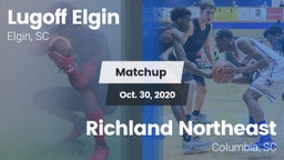 Matchup: Lugoff Elgin High vs. Richland Northeast  2020