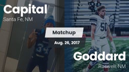 Matchup: Capital  vs. Goddard  2017