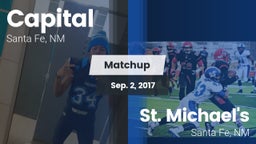 Matchup: Capital  vs. St. Michael's  2017