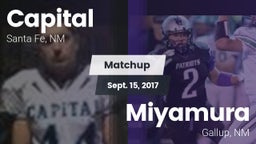Matchup: Capital  vs. Miyamura  2017