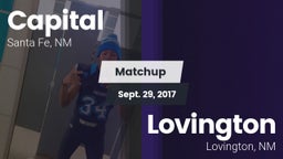 Matchup: Capital  vs. Lovington  2017