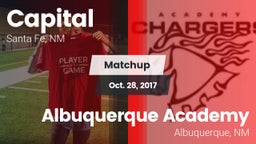Matchup: Capital  vs. Albuquerque Academy  2017