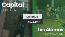 Matchup: Capital  vs. Los Alamos  2017