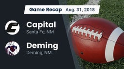 Recap: Capital  vs. Deming  2018