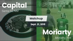 Matchup: Capital  vs. Moriarty  2018