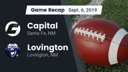 Recap: Capital  vs. Lovington  2019