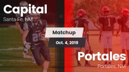Matchup: Capital  vs. Portales  2019