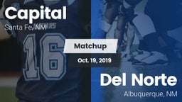 Matchup: Capital  vs. Del Norte  2019