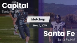 Matchup: Capital  vs. Santa Fe  2019