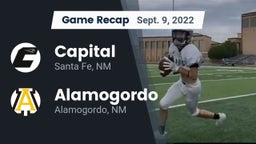 Recap: Capital  vs. Alamogordo  2022