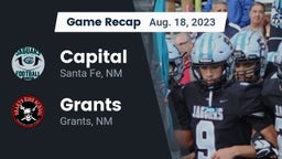 Recap: Capital  vs. Grants  2023