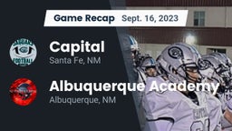 Recap: Capital  vs. Albuquerque Academy  2023