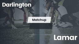 Matchup: Darlington High vs. Lamar  2016