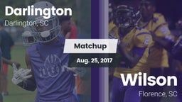 Matchup: Darlington High vs. Wilson  2017