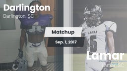 Matchup: Darlington High vs. Lamar  2017