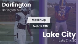 Matchup: Darlington High vs. Lake City  2017