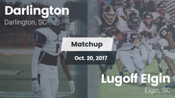 Matchup: Darlington High vs. Lugoff Elgin  2017