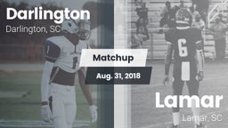 Matchup: Darlington High vs. Lamar  2018