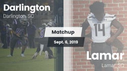 Matchup: Darlington High vs. Lamar  2019