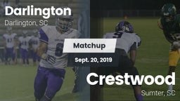 Matchup: Darlington High vs. Crestwood  2019