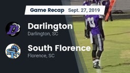 Recap: Darlington  vs. South Florence  2019