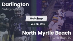 Matchup: Darlington High vs. North Myrtle Beach  2019