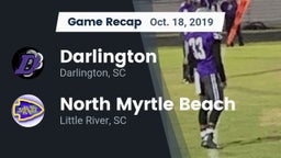 Recap: Darlington  vs. North Myrtle Beach  2019