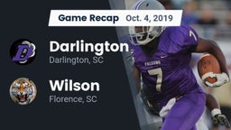 Recap: Darlington  vs. Wilson  2019
