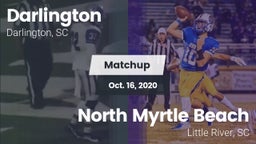 Matchup: Darlington High vs. North Myrtle Beach  2020
