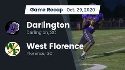 Recap: Darlington  vs. West Florence  2020