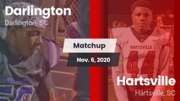 Matchup: Darlington High vs. Hartsville  2020