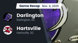 Recap: Darlington  vs. Hartsville  2020